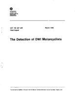 The Detection of DWI Motorcyclists