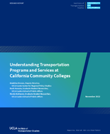 Understanding Transportation Programs and Services at California Community Colleges