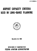 AC 15050603A Airport Capacity Criteria Used in LongRange Planning