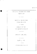 Interstate Commerce Commision Report of the Accident  Investigation Occuring on the PERE MARQUETTE RAILWAY MICHIGAN CITY IN