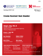 Erosion Resistant Rock Shoulder