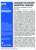 FHWA NHTS Brief Changes in Online Shopping Trends 2017 National Household Travel Survey