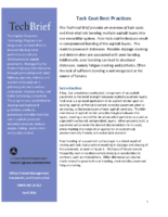 Tack Coat Best Practices  techbrief