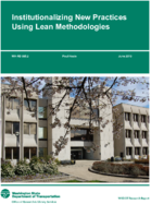 Institutionalizing New Practices Using Lean Methodologies
