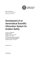 Development of an Aeromedical Scientific Information System for Aviation Safety