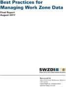 Best Practices for Managing Work Zone Data