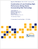 Construction of LowCracking HighPerformance Bridge Decks Incorporating New Technology