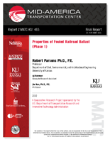 Properties of fouled railroad ballast phase 1
