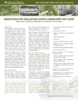 Nondestructive Evaluation Center Laboratory Fact Sheet