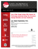 Use of Fiber Bragg Grating FBG Sensors for Performing Automated Bridge Pier Structural Damage Detection and Scour Monitoring
