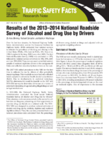 Results of the 20132014 National Roadside Study of Alcohol and Drug Use by Drivers Traffic Safety Facts