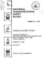 Interstate Commerce Commision Report of the Accident  Investigation Occuring on the BURLINGTON NORTHERN INC ANGORA NE