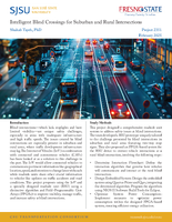 Intelligent Blind Crossings for Suburban and Rural Intersections Research Brief
