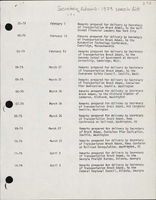Secretary Adams 1979 Speech List