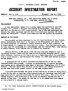 Investigation of Aircraft Accident NEW YORK AIRWAYS FARMINGDALE LI NY 19571019