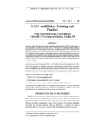 NASA and Ethics Training and Practice