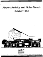 Airport activity and noise trends