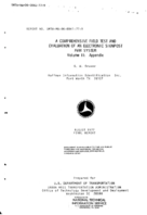 A Comprehensive Field Test and Evaluation of an Electronic Signpost AVM System Volume II Appendix