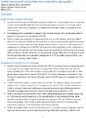 FHWA Forecasts of Vehicle Miles Traveled VMT Spring 2017