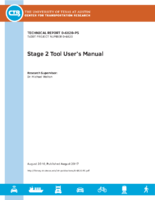 Stage 2 tool users manual