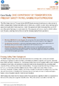 Case Study Ohio Department of Transportation Freeway Safety Patrol Naming Rights Program