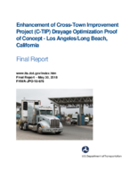 Enhancement Of CrossTown Improvement Project CTip Drayage Optimization Proof Of Concept  Los AngelesLong Beach California