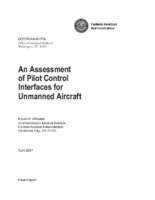 An Assessment of Pilot Control Interfaces for Unmanned Aircraft