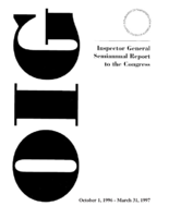 Semiannual Report to the Congress