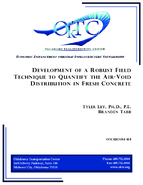Development of a Robust Field Technique to Quantify the AirVoid Distribution in Fresh Concrete