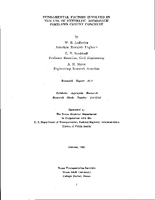 Fundamental Factors Involved in the Use of Synthetic Aggregate Portland Cement Concrete