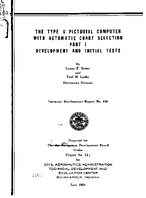 The Type V Pictorial Computer With Automatic Chart Selection Part I Development and Initial Tests