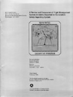 A review and discussion of flight management system incidents reported to the Aviation Safety Reporting System