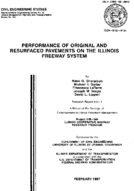 Performance of Original and Resurfaced Pavements in the Illinois Freeway System