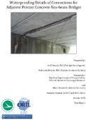 Waterproofing Details of Connections for Adjacent Precast Concrete BoxBeam Bridges