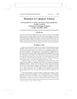 Retention in Collegiate Aviation