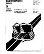Culvert Inspection Manual