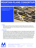 Mechanical Bar Splices for Accelerated Construction of Bridge Columns Research Brief