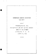 Interstate Commerce Commision Report of the Accident  Investigation Occuring on the BALTIMORE AND OHIO RAILROAD PHILIPPI WV