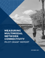 Measuring Multimodal Network Connectivity Pilot Grant Program Final Report