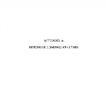 High Cycle Fatigue Crack Modeling and Analysis for Deck Truss Flooring Connection Details Appendices