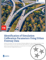 Identification of Simulation Calibration Parameters Using Urban Freeway Data