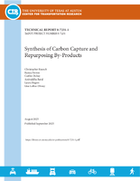 Synthesis of Carbon Capture and Repurposing ByProducts