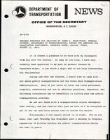 Remarks Prepared for Delivery by James A Washington General Counsel Department of Transportation before the American Bar Association Conference