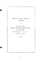 Interstate Commerce Commision Report of the Accident  Investigation Occuring on the ATLANTIC COAST LINE RAILROAD FOUR OAKS N C