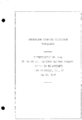 Interstate Commerce Commision Report of the Accident  Investigation Occuring on the ST LOUISSAN FRANCISCO RAILWAY MANSFIELD MO