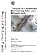 Testing of Novel Technologies for Monitoring Aufeis under Bridges in Alaska