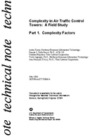 Complexity in Air Traffic Control Towers A Field Study Part 1 Complexity Factors