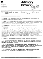 AC 12027B Aircraft Weight and Balance Control