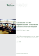 En Route Traffic Optimization to Reduce Environmental Impact