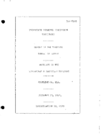 Interstate Commerce Commision Report of the Accident  Investigation Occuring on the LOUISVILLE AND NASHVILLE RAILROAD CASTLEBERRY AL